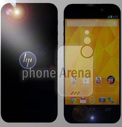 HP smartfon wygląd przeciek