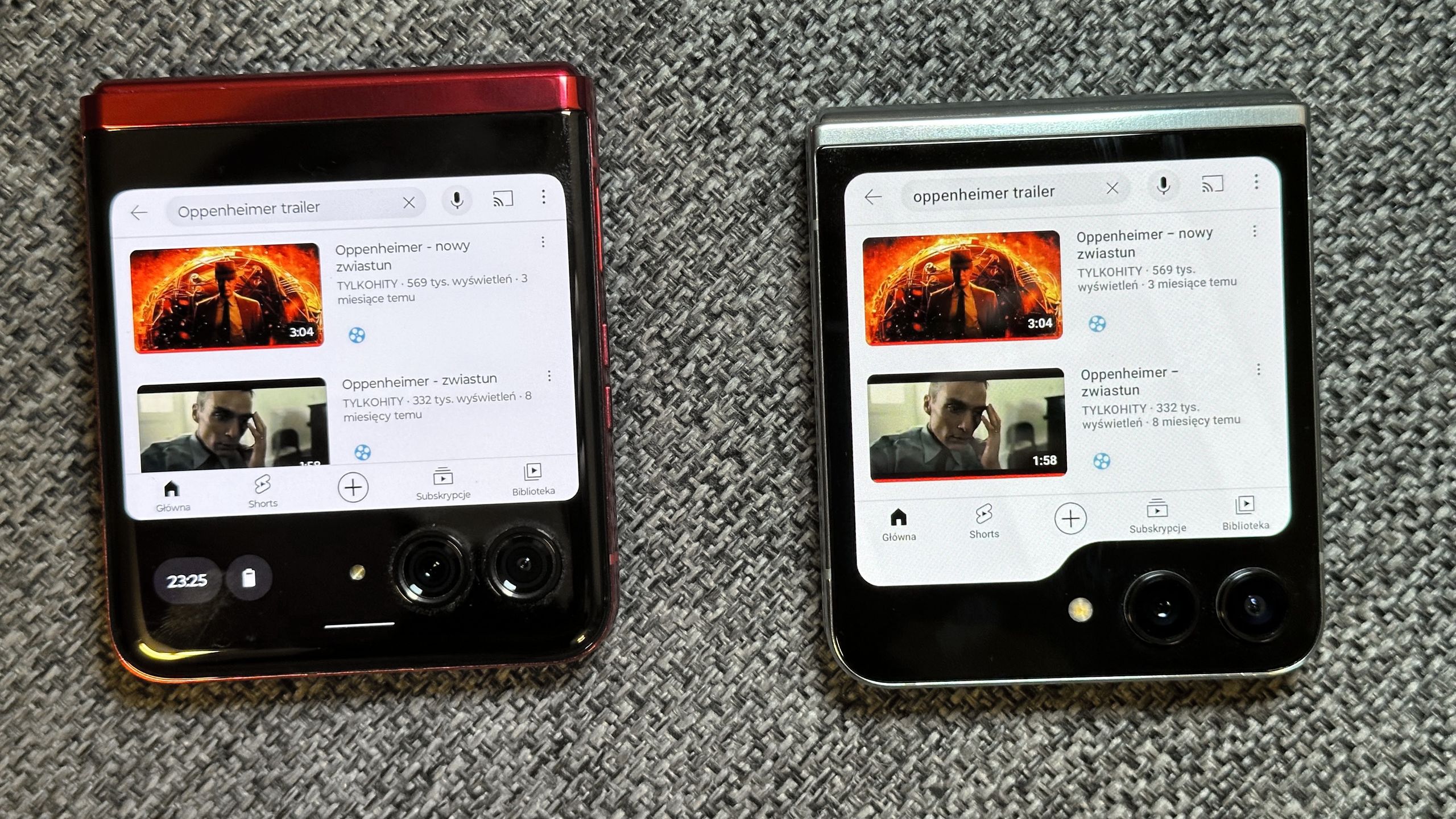 Motorola razr 40 Ultra i Samsung Galaxy Z Flip 5