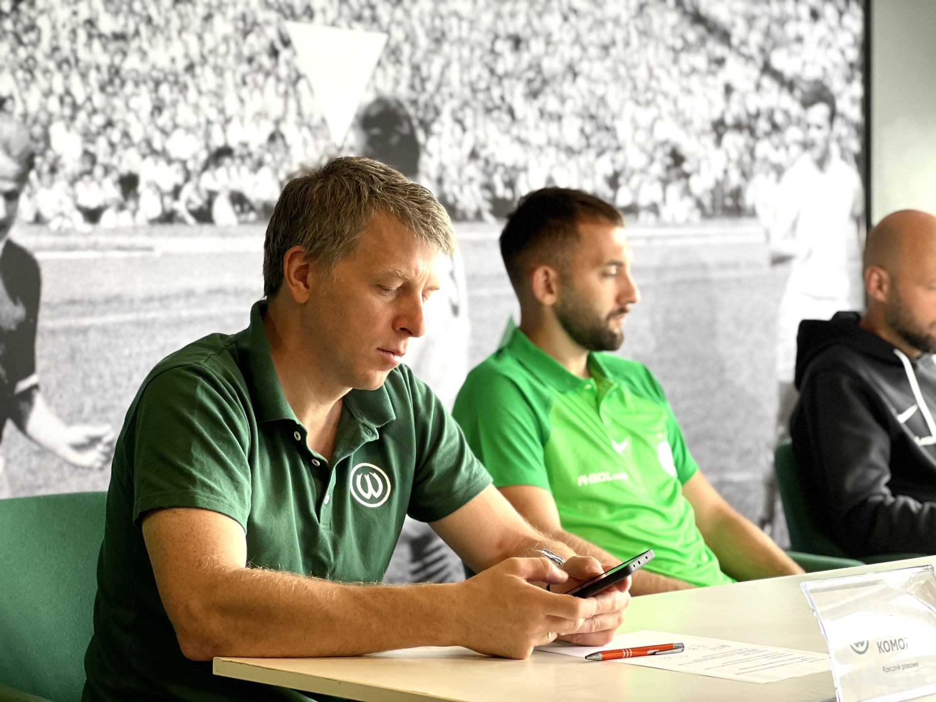 Konferencja prasowa Warty Poznań