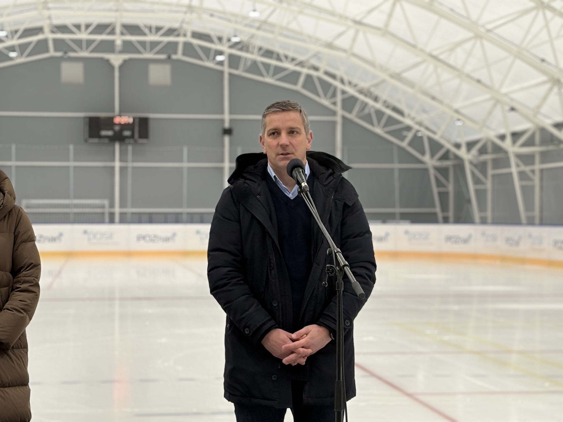 Otwarcie nowej całorocznej hali sportowej z lodowiskiem