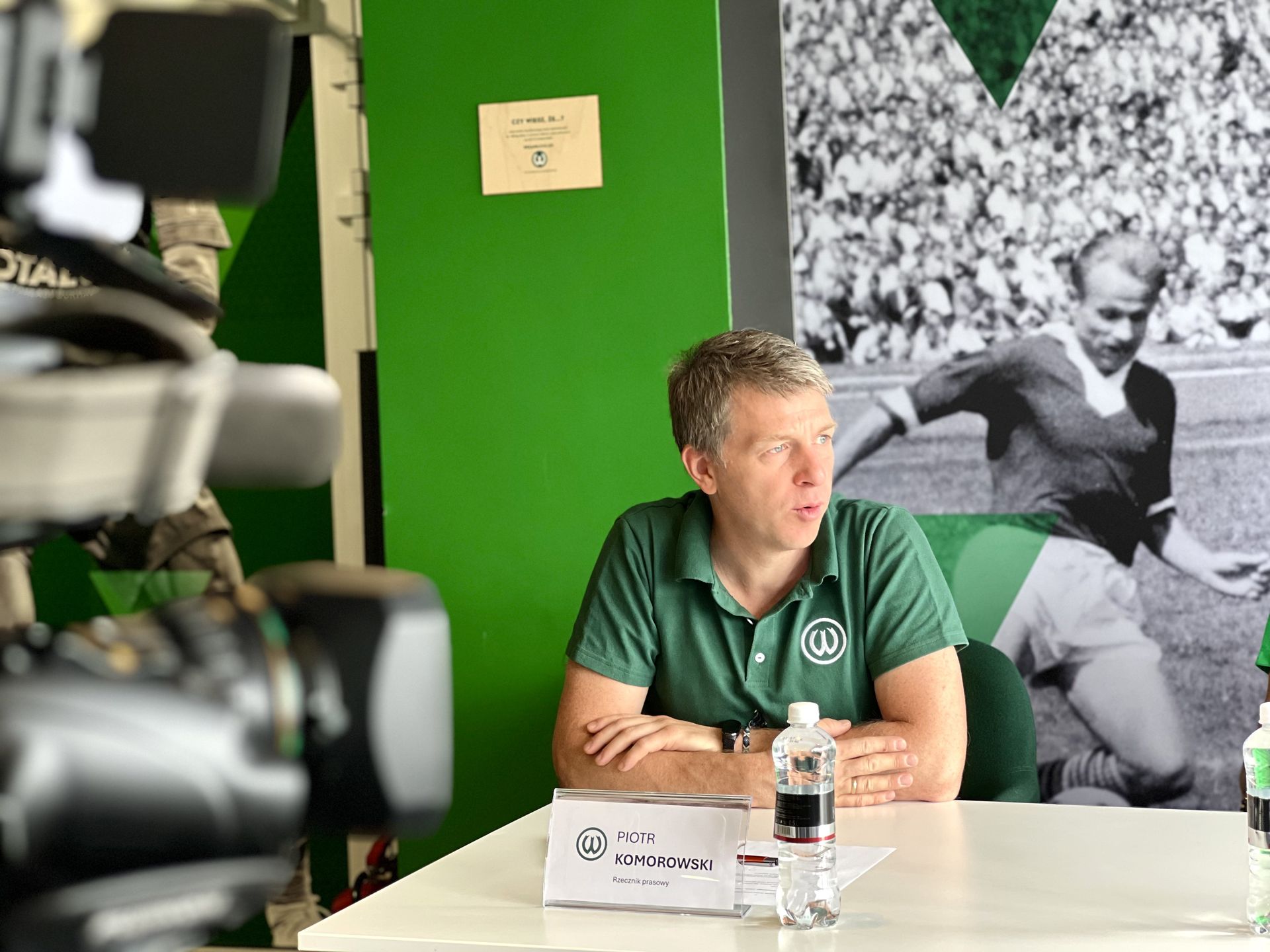 Konferencja prasowa Warty Poznań