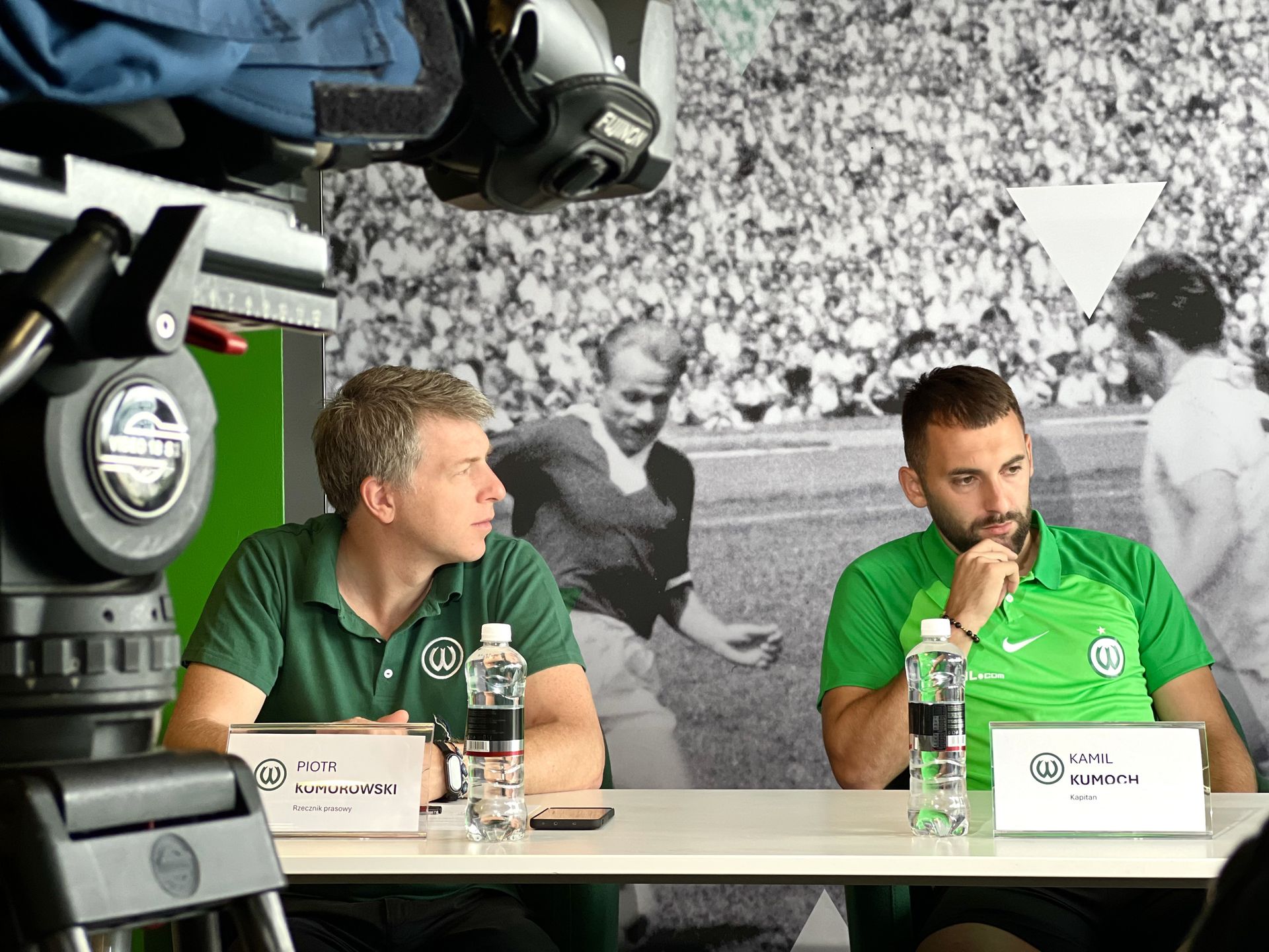 Konferencja prasowa Warty Poznań