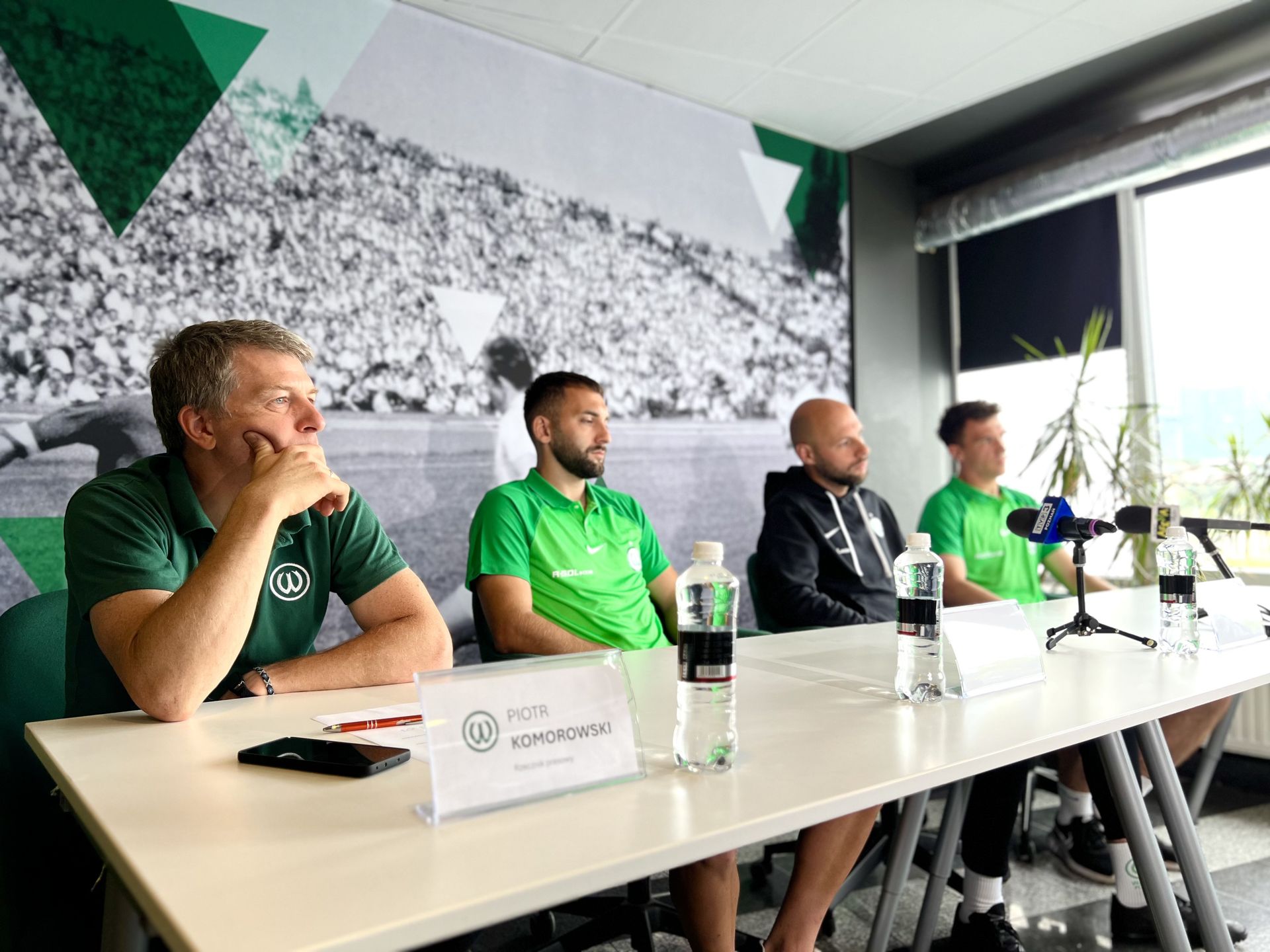 Konferencja prasowa Warty Poznań