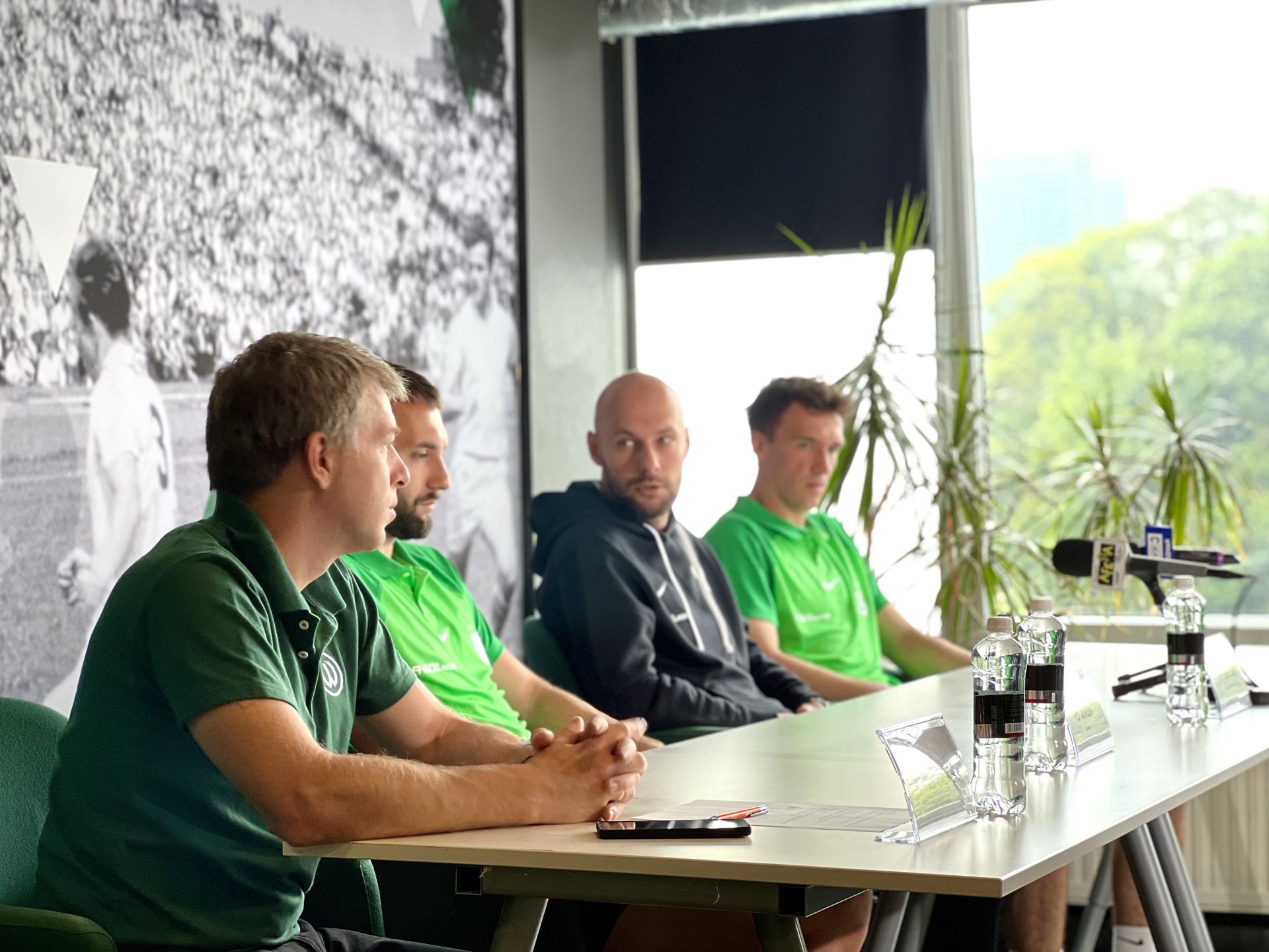 Konferencja prasowa Warty Poznań