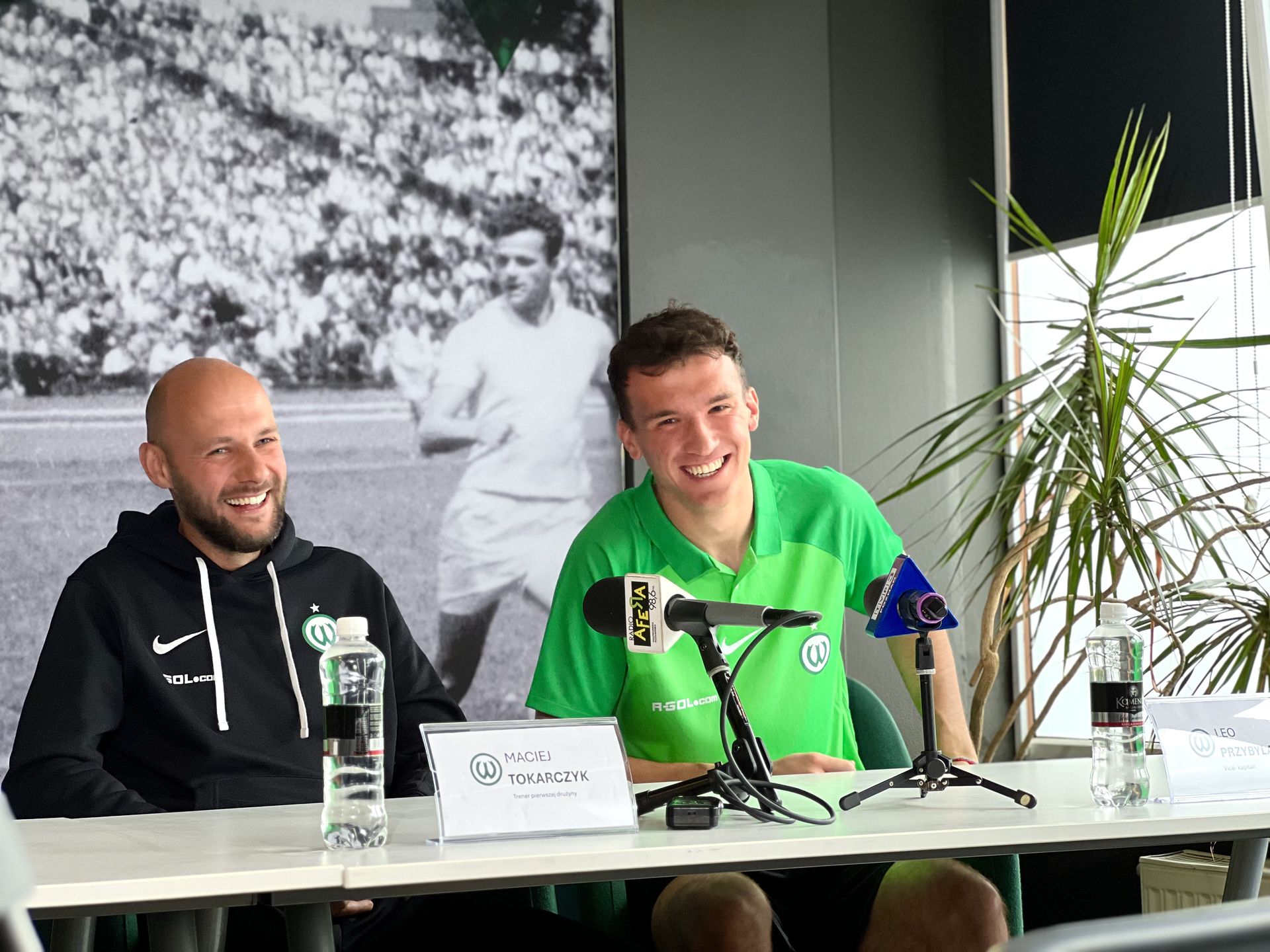 Konferencja prasowa Warty Poznań