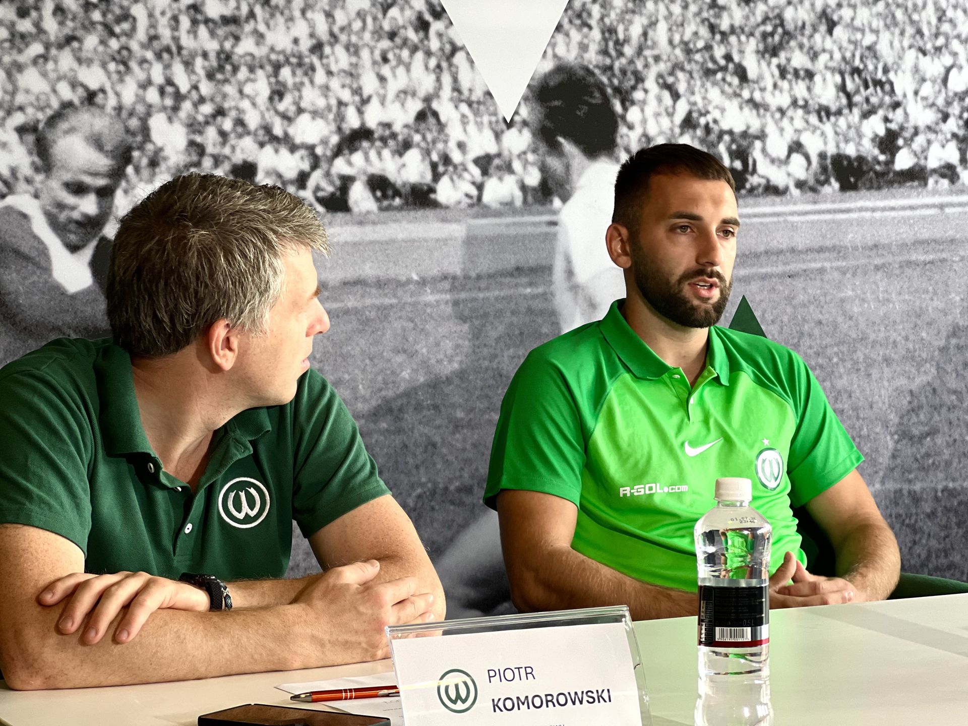 Konferencja prasowa Warty Poznań