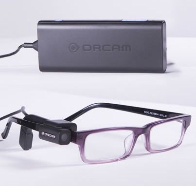 OrCam kamera akulary moduł komputera