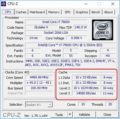 Intel Core i7-7900X