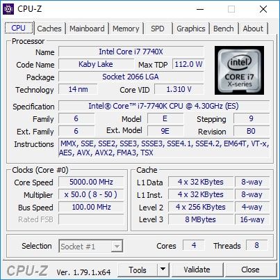 ASUS TUF X299 Mark 1 -  podkręcanie TPU