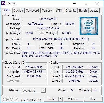 GIgabyte Z370 Aorus Ultra Gaming - podkręcanie