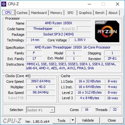 ASUS ROG Zenith Extreme - podkręcanie procesora