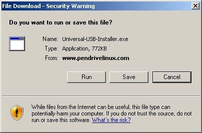 Universal USB Installer