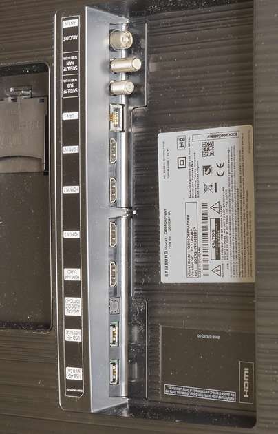 Samsung 55Q6FN - złącza