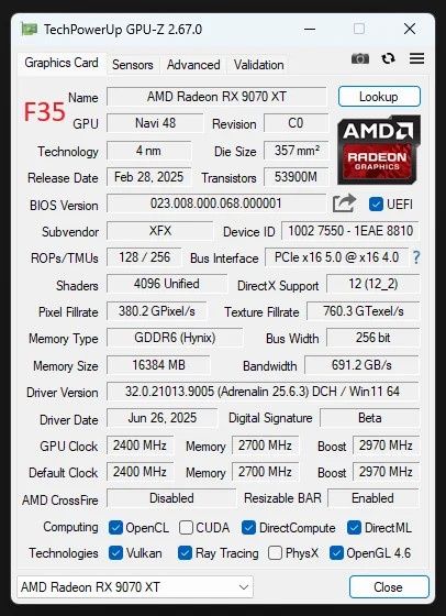 Gigabyte B650 - BIOS z PCI-Express 4.0