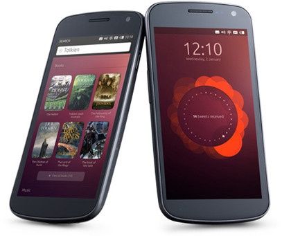 canonical ubuntu phone os wygląd z bliska