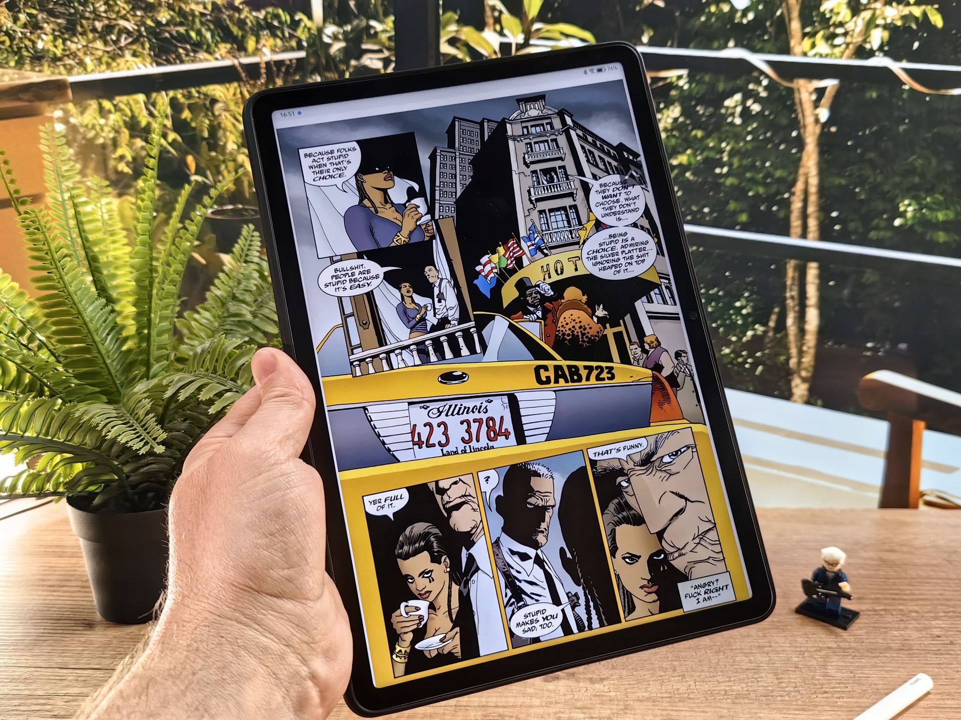 Huawei MatePad 11.5 PaperMatte - test czytania komiksów