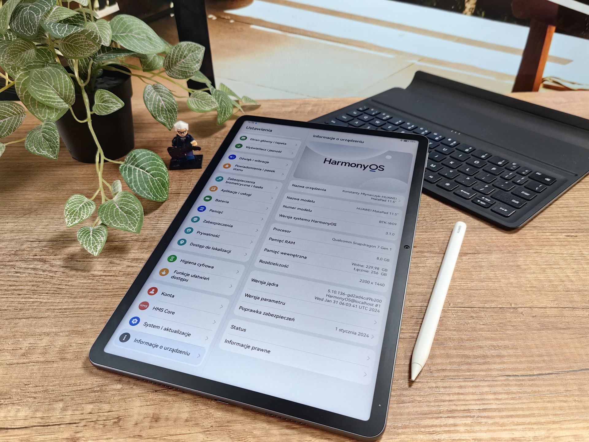 Huawei MatePad 11.5 PaperMatte - specyfikacja