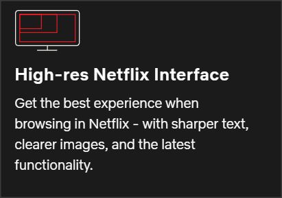 high-res netflix interface