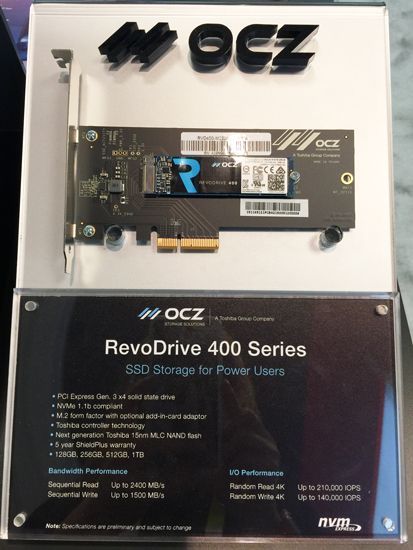 OCZ RvoDrive 400 dysk SSD