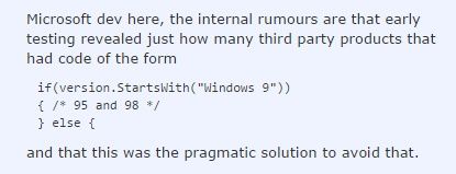 Windows 10 95 98 dev