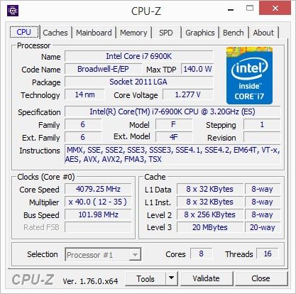 ASUS X99-Deluxe II - podkręcanie EZ Tuning Wizard