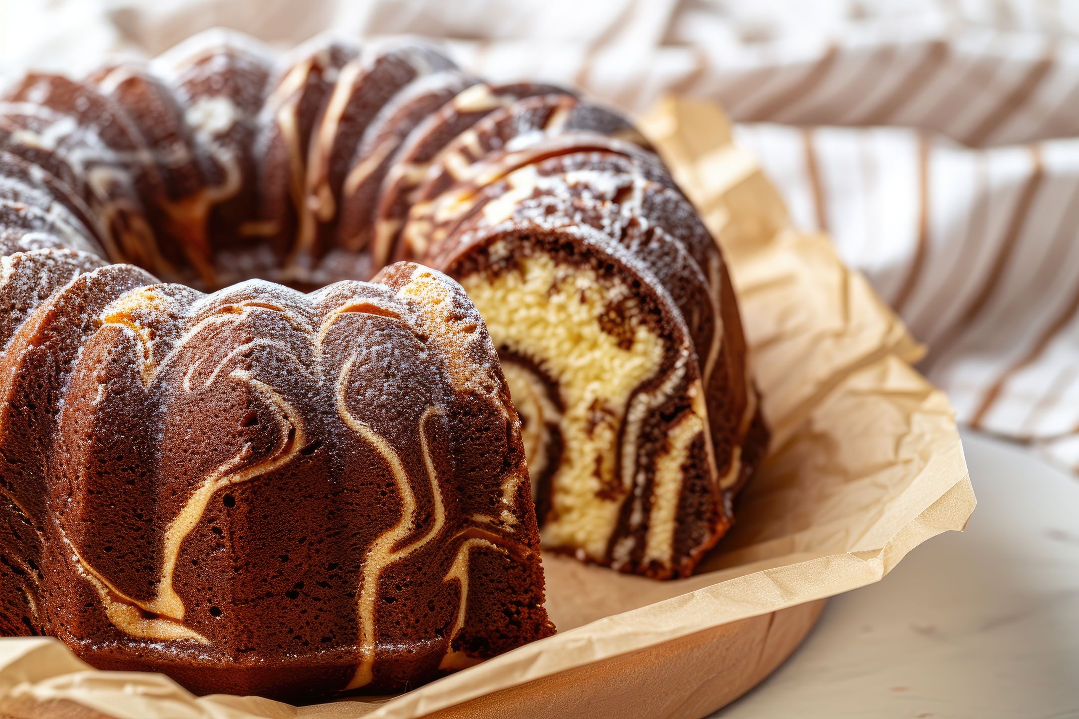 Babka marmurkowa robi wrażenie