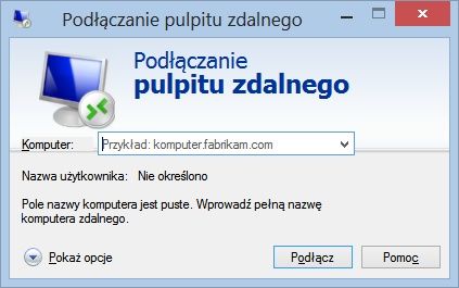 pulpit zdalny windows XP