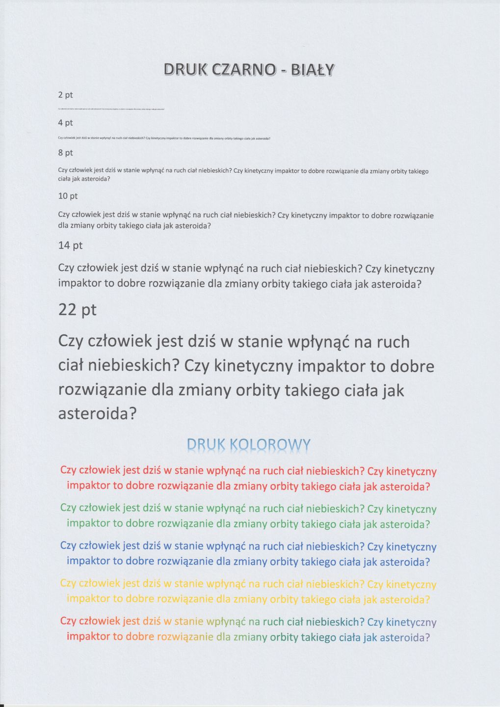 Jakość normalna dokument