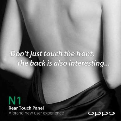 Oppo N1 smartfon panel dotykowy