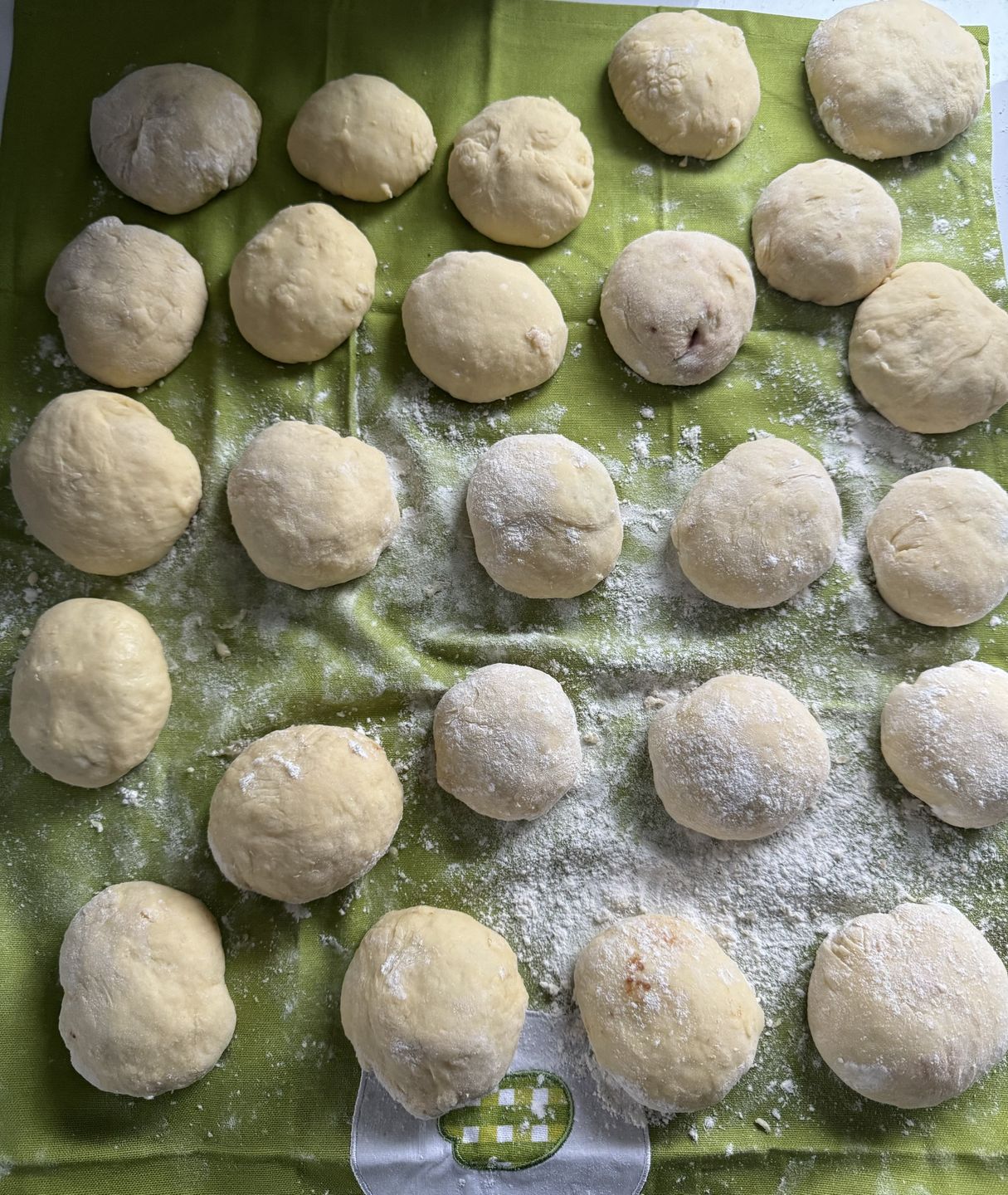 Pączki wg receptury z Lubicza Dolnego