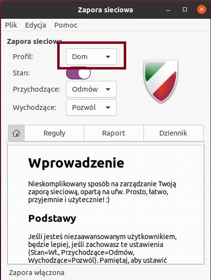 zapora sieciowa dom
