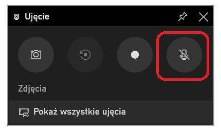 Windows 10 - Xbox Game Bar nagrywanie ekranu