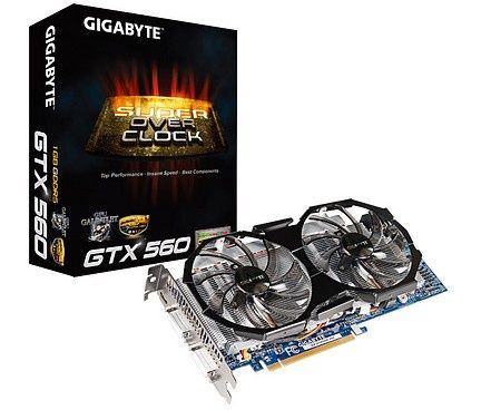 Gigabyte GTX 560 super overclock karta graficzna