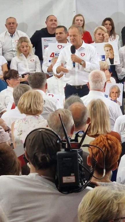 Donald Tusk w Płocku