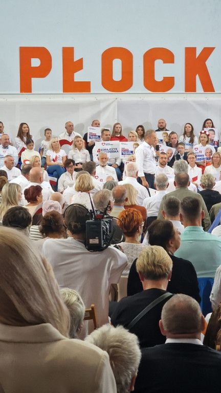 Donald Tusk w Płocku