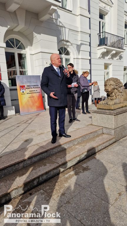 Polonez z Prezydentem Miasta Płocka Andrzejem Nowakowskim