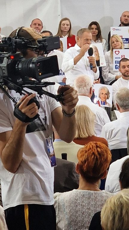 Donald Tusk w Płocku