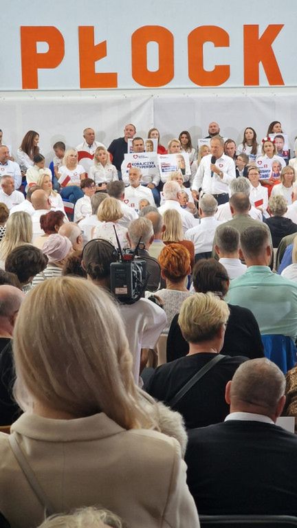 Donald Tusk w Płocku