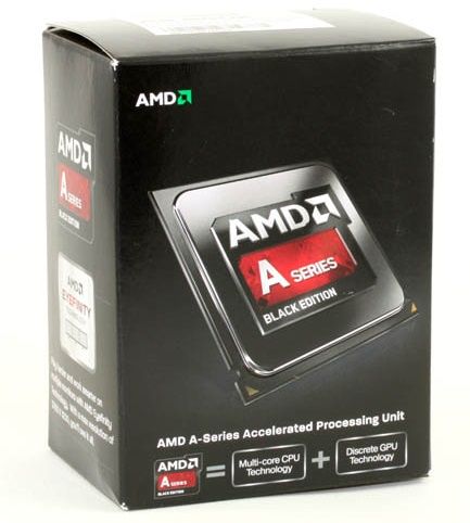 AMD APU Richland A procesor opakowanie zdjęcie
