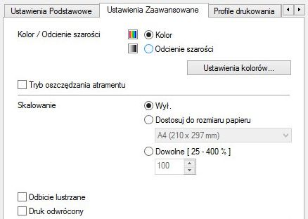 Brother DPC-J105 właściwości druku 2