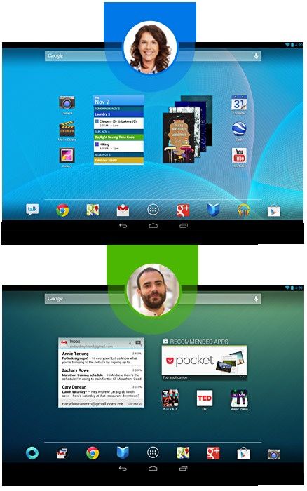 android 4.3 multi user