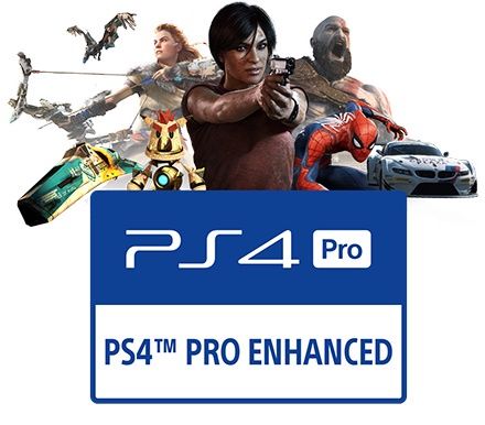 PS4 Slim czy PS4 Pro - informacja na pudełku o wsparciu PS4 Pro