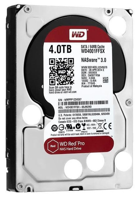 WD Red Pro dysk twardy 4 TB