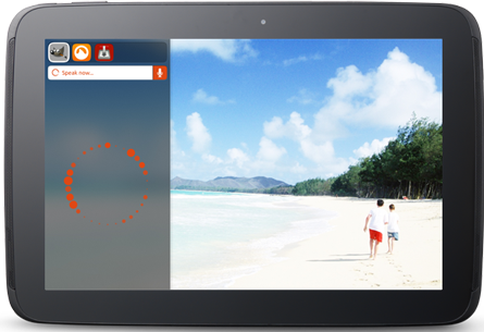 ubuntu for tablets interfejs HUD wygląd działanie