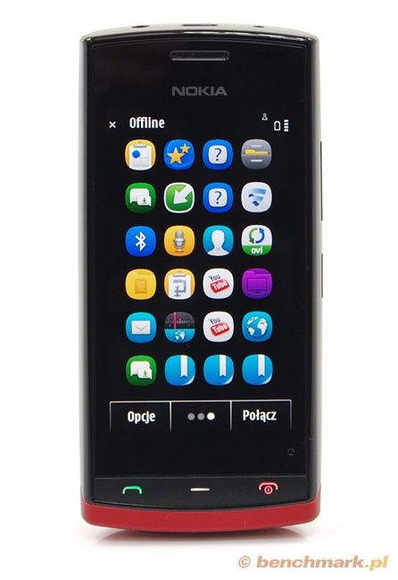 Nokia 500 - prz&oacute;d