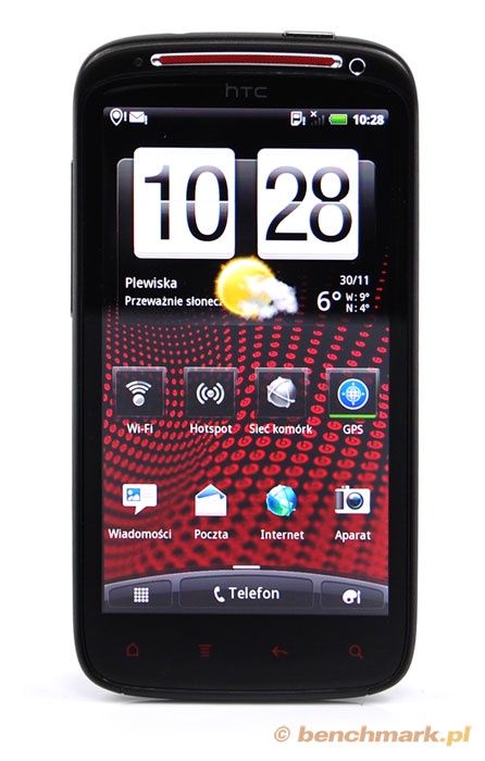 HTC Sensation XE - prz&oacute;d