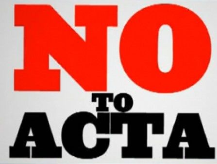 logo akcji No to ACTA