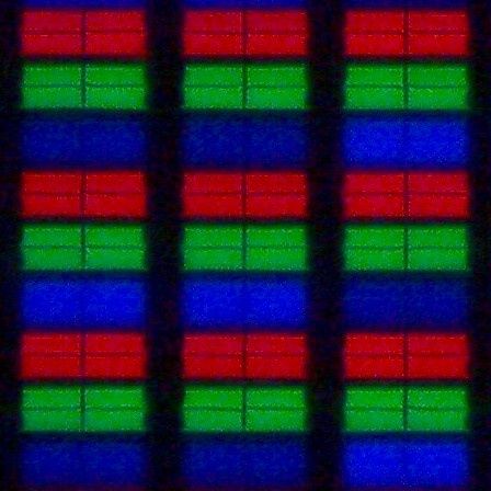 TCL 49C7006 - struktura subpixeli