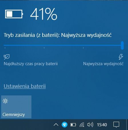 Windows 10 bateria