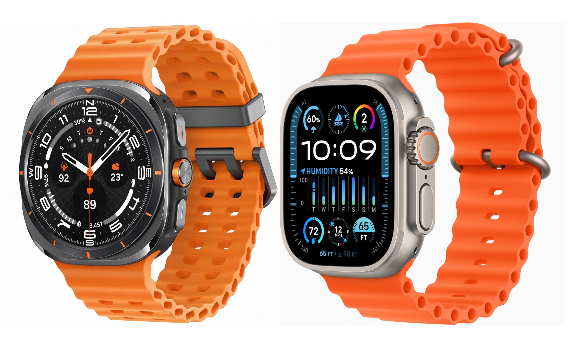 Samsung Galaxy Watch Ultra i Apple Watch Ultra 2